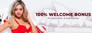 100% welcome bonus